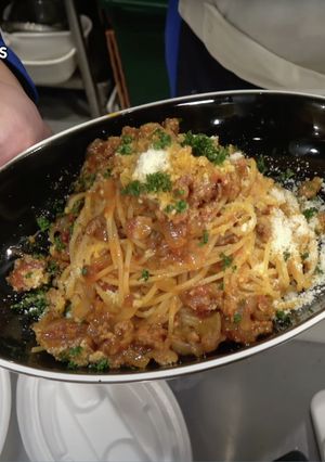 パスタに炸醤…？常識破りの「ボロネーゼ」-レシピのメイン写真
