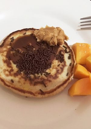 手作りパンケーキ-レシピのメイン写真