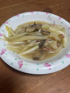 白菜の芯でペペロンチーノスープ-レシピのメイン写真