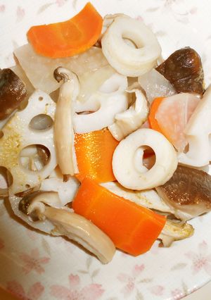 竹輪筑前煮-レシピのメイン写真