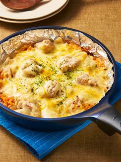 フライパンひとつで!チキンクリームドリア-レシピのメイン写真
