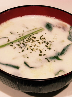 ほうれん草のクリームスープ-レシピのメイン写真
