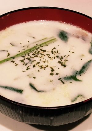 ほうれん草のクリームスープ-レシピのメイン写真