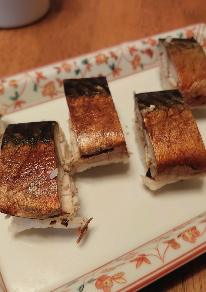 スモーク塩サバの棒寿司-レシピのメイン写真