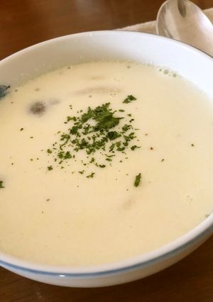 ホワイトソースの残りでポテトポタージュ♪-レシピのメイン写真