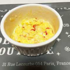 รูปของ レンジで濃厚スクランブルエッグ☆カニ風味