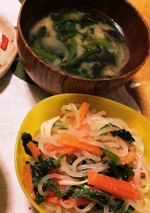 あるものとマロニーでサラダ-レシピのメイン写真