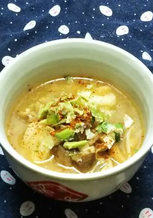 米粉できのこたっぷりすいとん-レシピのメイン写真