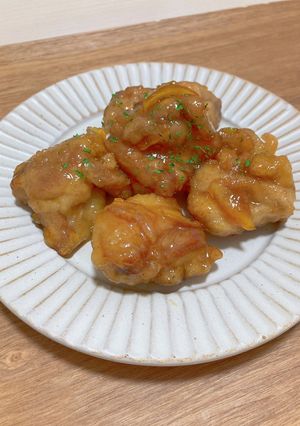 懐かしい給食の味！鶏肉のレモン風味-レシピのメイン写真