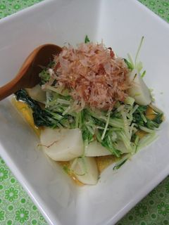 水菜とかぶのさっぱりサラダ-レシピのメイン写真