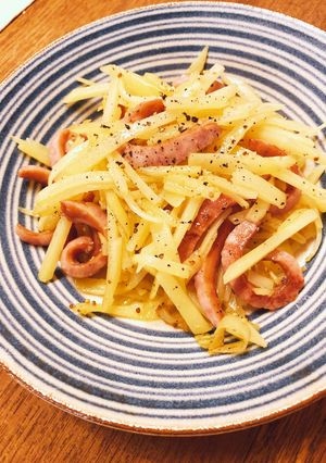 簡単！ソーセージとじゃがいものマヨマス☆-レシピのメイン写真