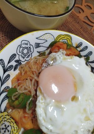 残り物でチャプチェ-レシピのメイン写真