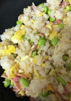 ベーコンエッグ炒飯-レシピのメイン写真