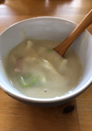 米粉を使った豆乳スープ-レシピのメイン写真