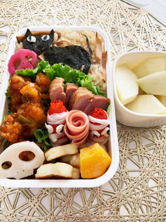 小5息子の塾弁2022.10.22-レシピのメイン写真
