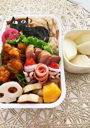 小5息子の塾弁2022.10.22-レシピのメイン写真
