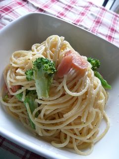 シンプル~(^^)たらこスパゲティー-レシピのメイン写真