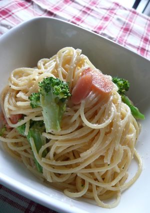 シンプル～(＾＾)たらこスパゲティー-レシピのメイン写真
