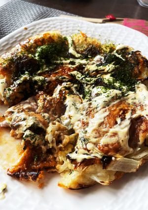チーズ入りお好み焼き-レシピのメイン写真