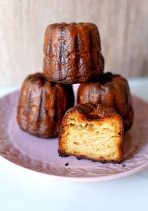 砂糖・小麦・卵・乳なし！米粉の蜂蜜カヌレ-レシピのメイン写真