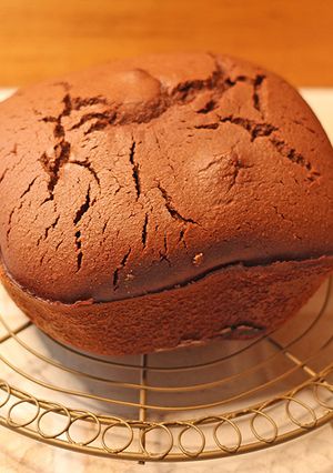 ホームベーカリー｜米粉でココアケーキ-レシピのメイン写真