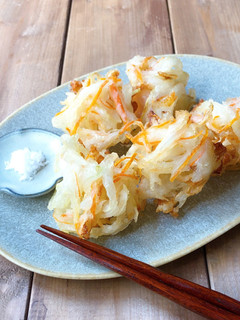 米粉でサクッ!玉葱のミニかき揚げ-レシピのメイン写真