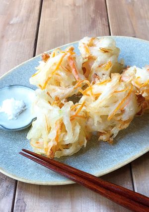 米粉でサクッ!玉葱のミニかき揚げ-レシピのメイン写真