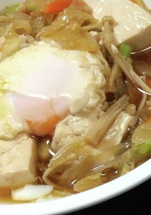 豆腐の巣ごもりたまご-レシピのメイン写真