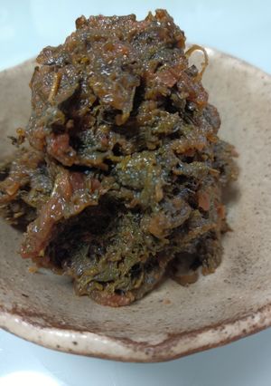 玄米緑茶の佃煮②梅塩昆布味-レシピのメイン写真