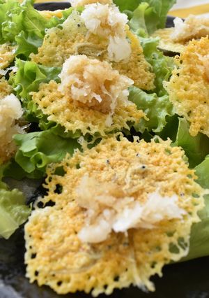 しらすチーズおろしとロメインレタスサラダ-レシピのメイン写真