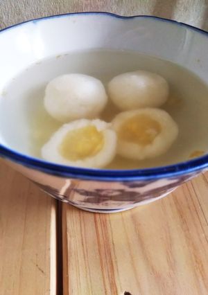米粉で台湾スィーツさつまいも湯圓-レシピのメイン写真