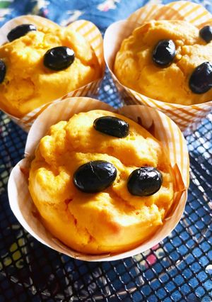 米粉で作るかぼちゃのマフィン-レシピのメイン写真