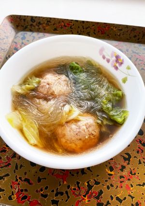 豚挽き団子と白菜スープ-レシピのメイン写真