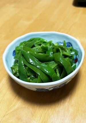 ピーマンの昆布茶バター-レシピのメイン写真