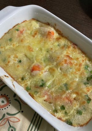 お米の粉でふわふわ和風グラタン-レシピのメイン写真