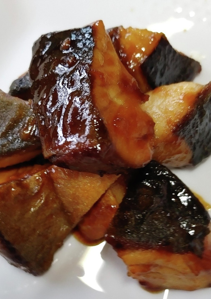 米粉を使ってぶりの黒酢照り焼き-レシピのメイン写真