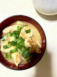 簡単!鶏むね肉の具沢山みそ汁♪-レシピのメイン写真
