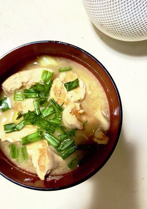 簡単！鶏むね肉の具沢山みそ汁♪-レシピのメイン写真