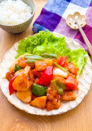 トンカツ用肉で作る♩がっつり酢豚-レシピのメイン写真