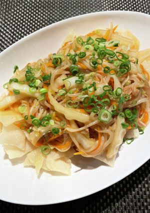 米粉でカリカリおこげ風　野菜甘酢あんかけ-レシピのメイン写真