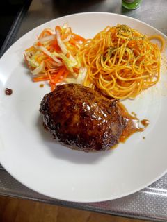 どっさり玉ねぎの照り焼きハンバーグ-レシピのメイン写真