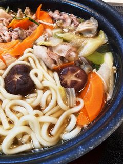 きのこ鍋うどん-レシピのメイン写真
