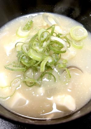 簡単！旨ッ！すいとんのお味噌汁-レシピのメイン写真