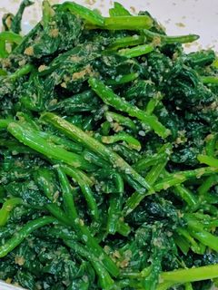 下茹レンジで3分!ほうれん草の胡麻和え-レシピのメイン写真
