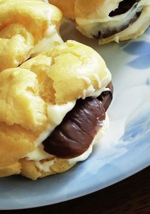 お米でスイーツ ミニシュークリーム-レシピのメイン写真