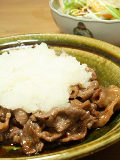 安い!早い!旨い!おろし牛肉-レシピのメイン写真