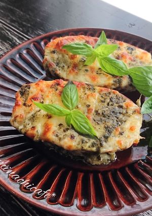 焼きいもボード～バジルチーズ～-レシピのメイン写真