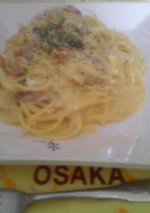 卵が固まらない”カルボナーラ”-レシピのメイン写真