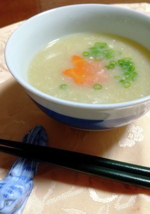 れんこん豆腐団子のほっこり味噌汁-レシピのメイン写真