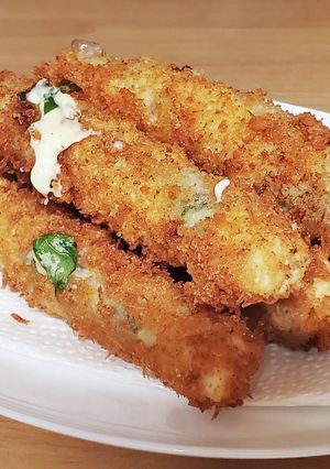 生春巻きのクリームチーズフライ-レシピのメイン写真